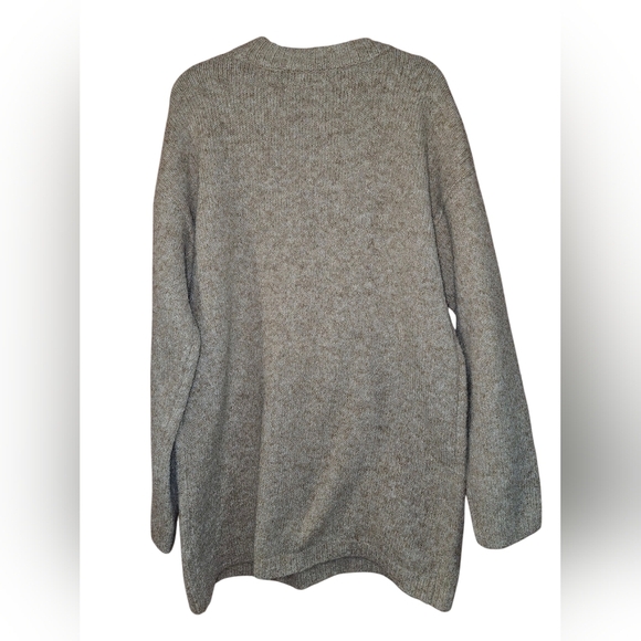 Topshop Oversized Knit Sweater/Sweater Dress, Size XS, Beige, NWT - Picture 2 of 5